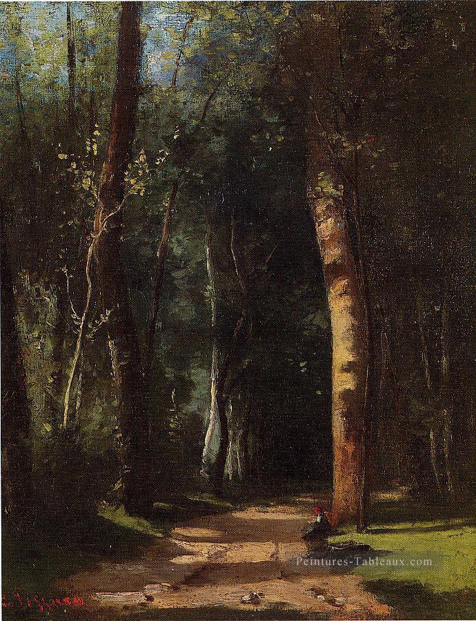 dans les bois Camille Pissarro Peintures à l'huile
